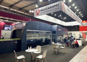 Smart Eventi ha progettato e allestito lo stand di Mazzaroppi per la fiera Vitrum 2021